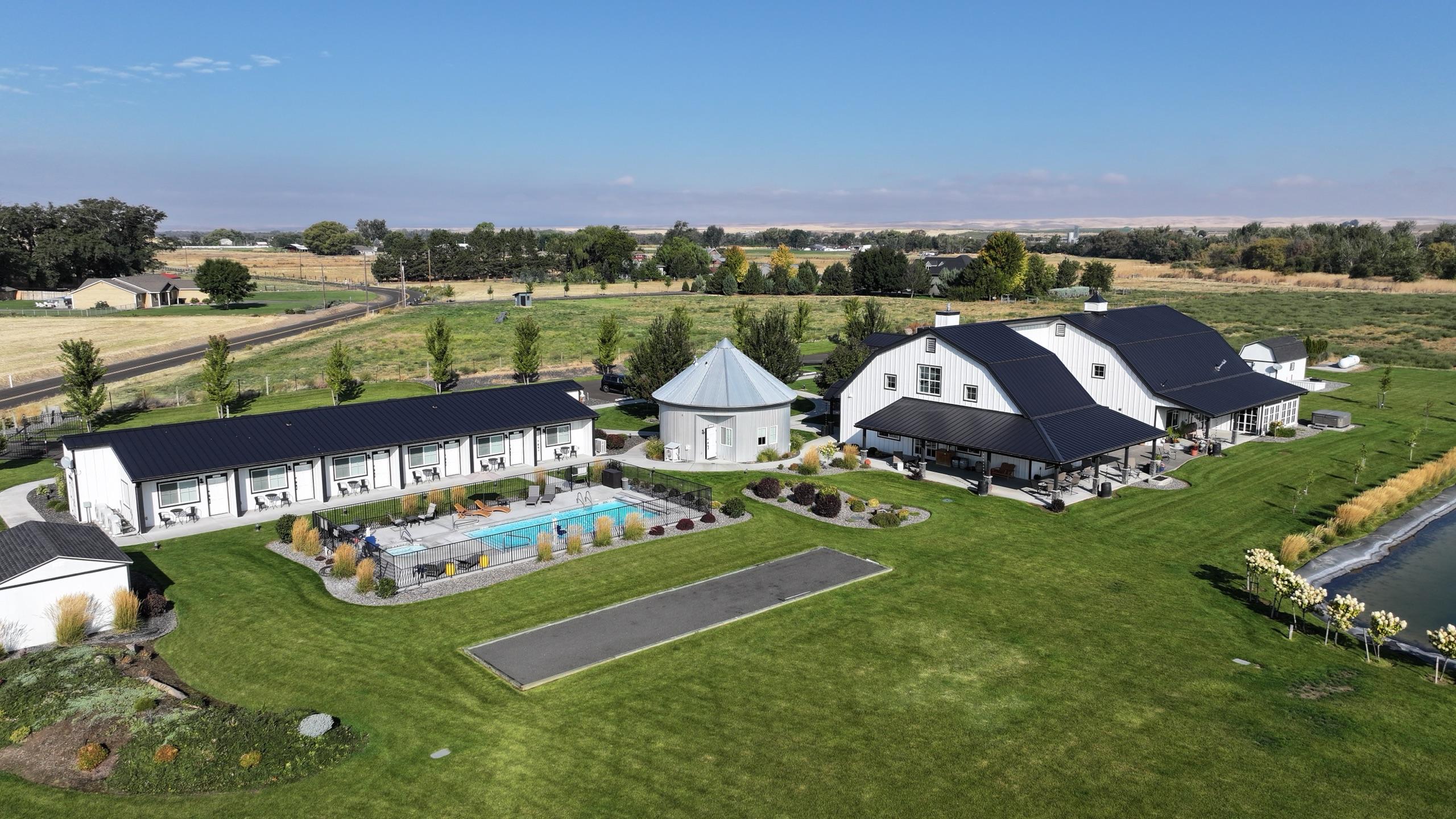The Barn booking website